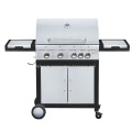 4 Burners Stainless Steel Double Layer Gas Grill